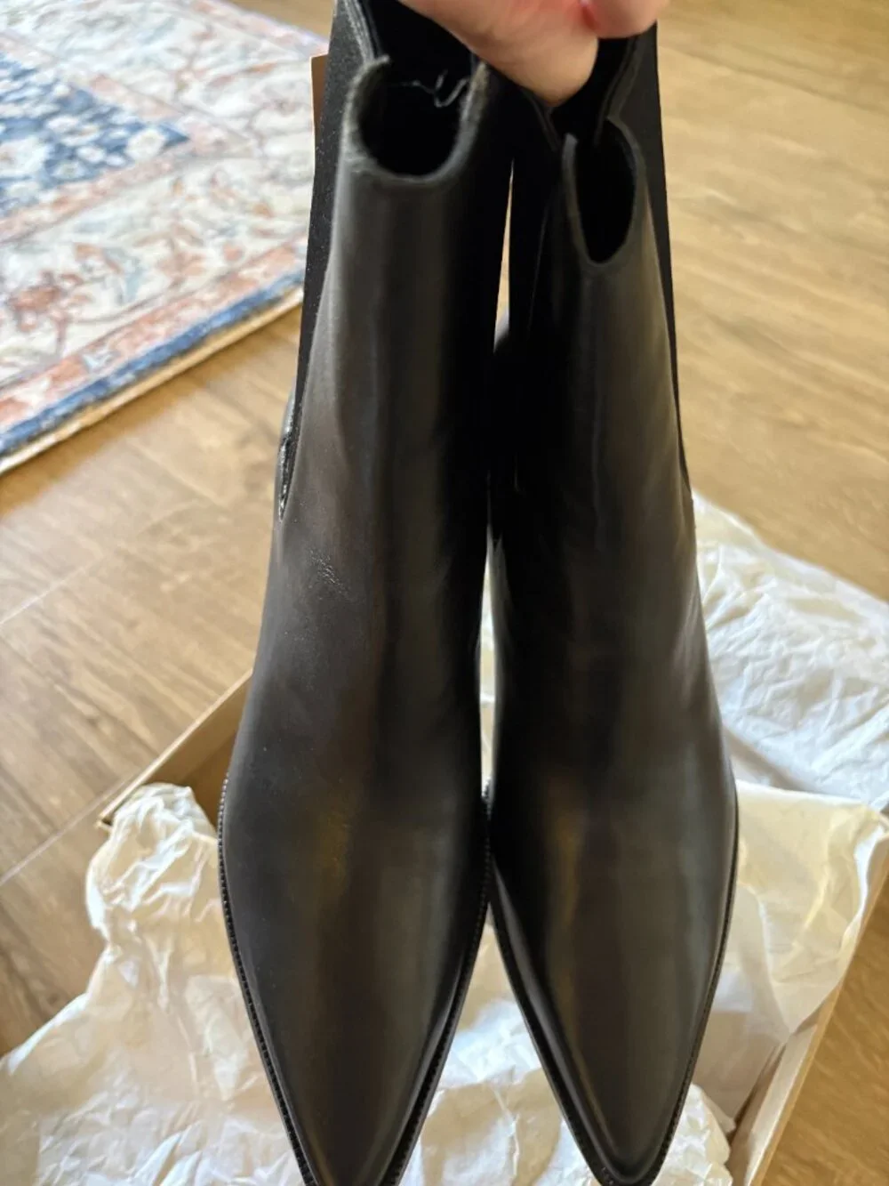 Dolce Vita Shadie H2O Black Leather Boots – NWT Size 9.5
